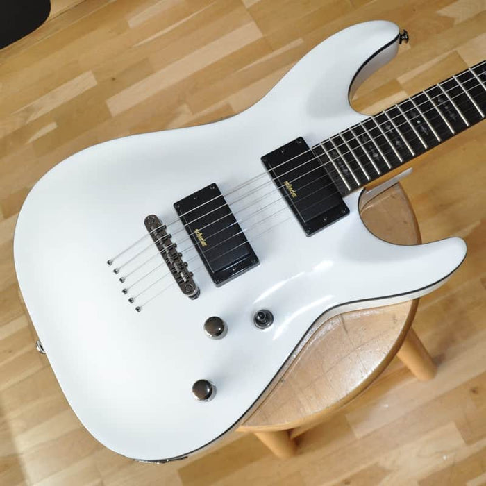 Schecter Demon-6 Vintage White