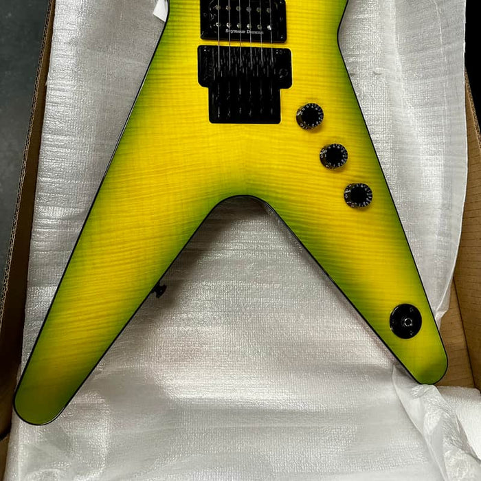Dean ML 79 Floyd Flame Top Duncans Slime