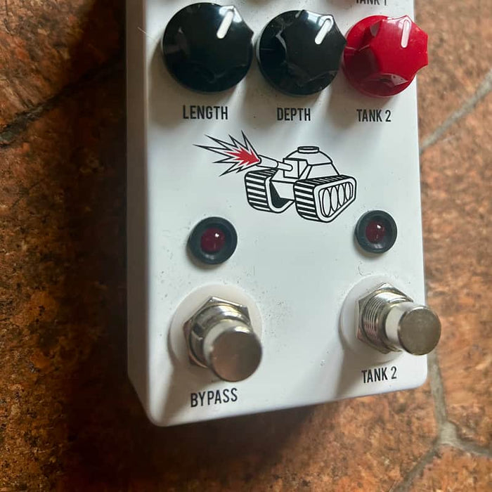 JHS Spring Tank Reverb White