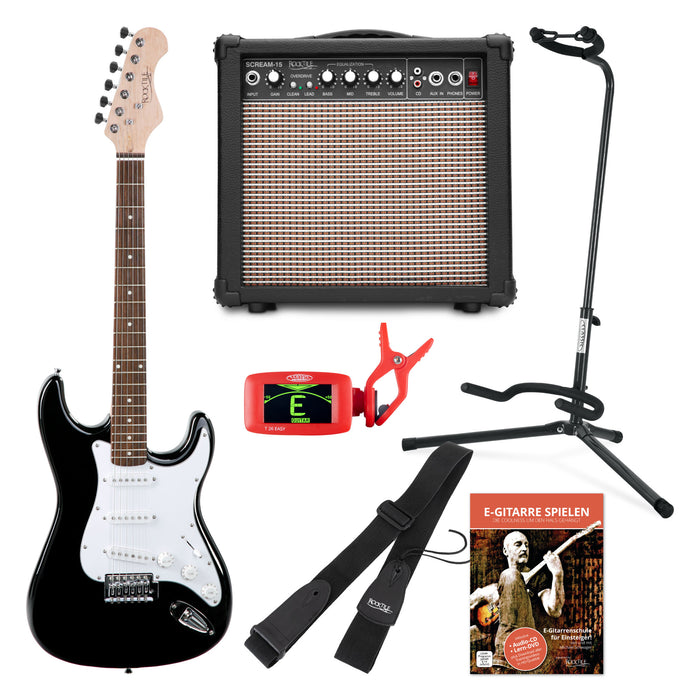 Rocktile Sphere Classic Set Chitarra Elettrica Nera