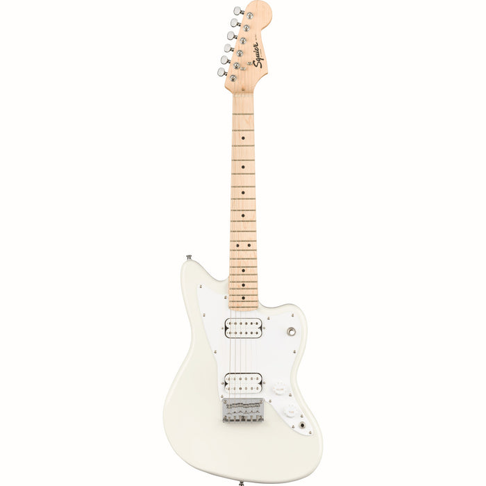 Squier Mini Jazzmaster HH Olympic White MN Children's / Travel Electric Guitar