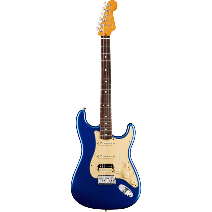 Fender American Ultra Stratocaster HSS Cobra Blue RW with Case