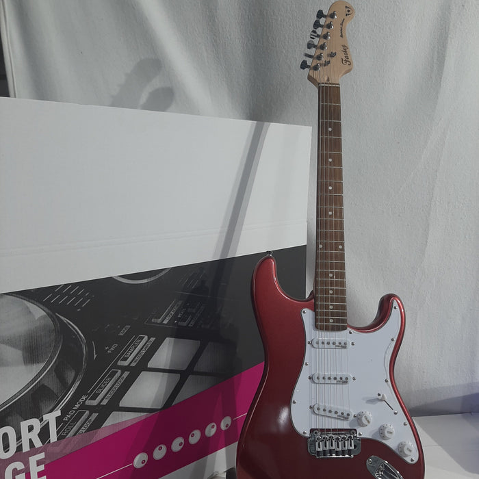 Fazley Startist Basic ST118 Candy Apple Red Electric Guitar