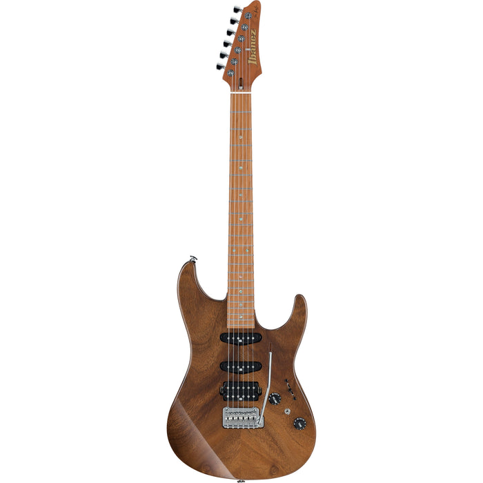 Ibanez TQM1-NT Natural High Gloss Electric Guitar with Case