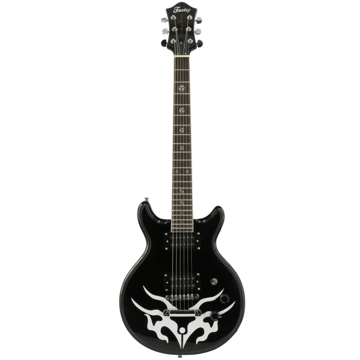 Fazley Tribal FDC618BK Black Electric Guitar