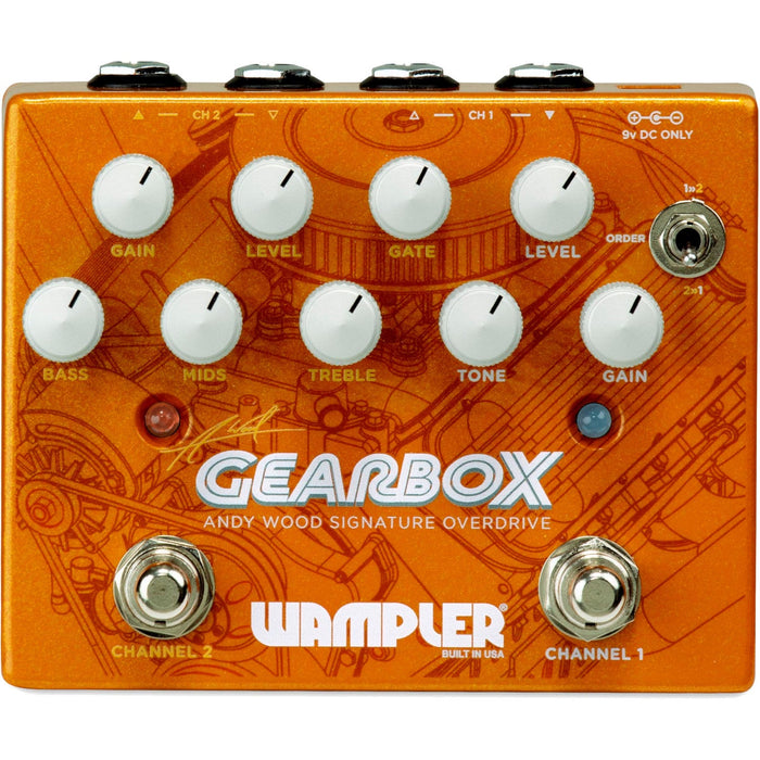 Wampler Gearbox Andy Wood Signature Overdrive Pedal