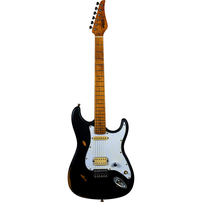 JET Guitars JS-800 Black Relic Electric Guitar