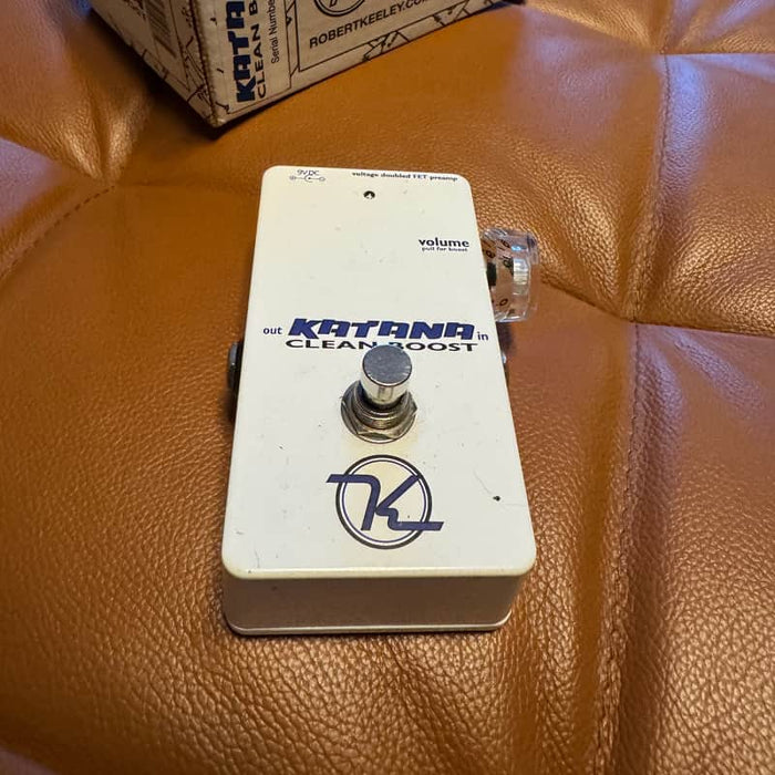 Keeley Katana Clean Boost V2 White