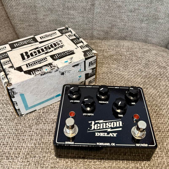 Benson Amps Delay Black