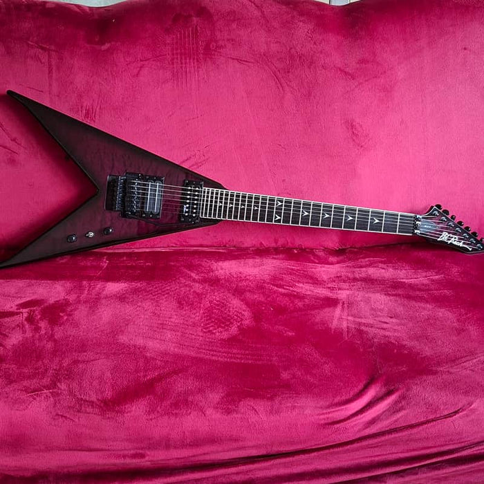 B.C. Rich 2000s-2010s B.C. Rich JRV-7 Quilted Purple Burst