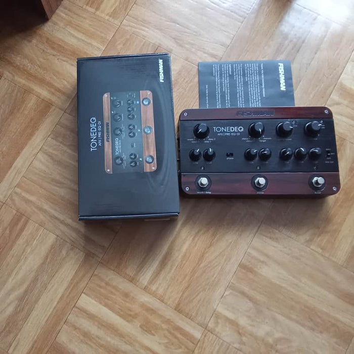 Fishman 2010s Fishman ToneDeq AFX Preamp EQ and DI with Dual Effects S...