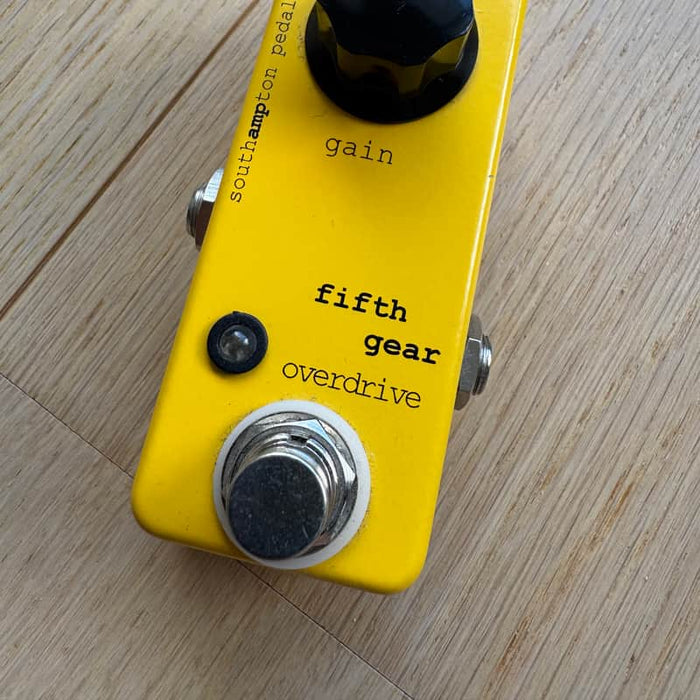 Southampton Pedals 2010s Southampton Pedals Mini Fifth Gear Overdrive Yellow