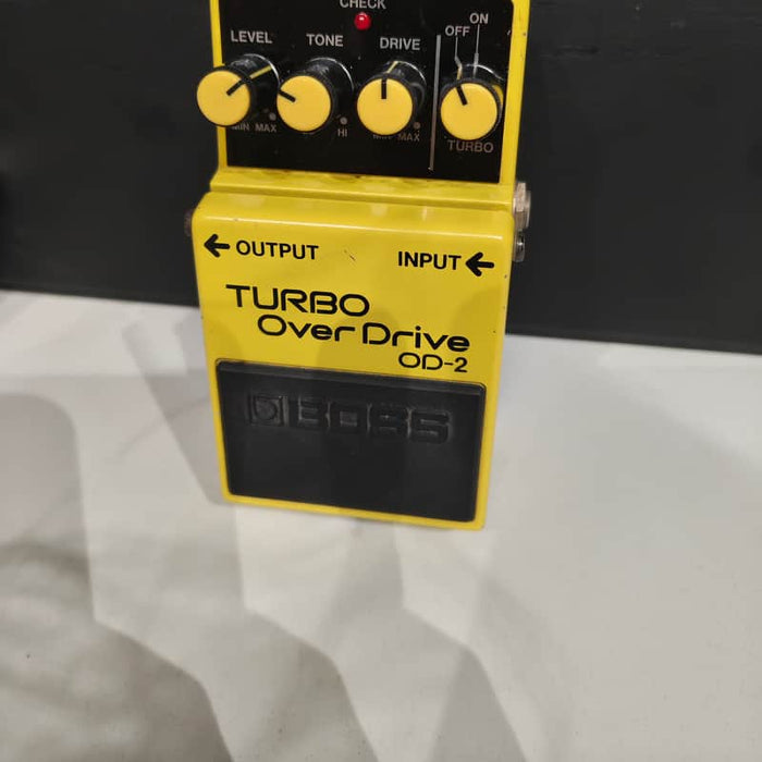 Boss OD-2 Turbo OverDrive Yellow