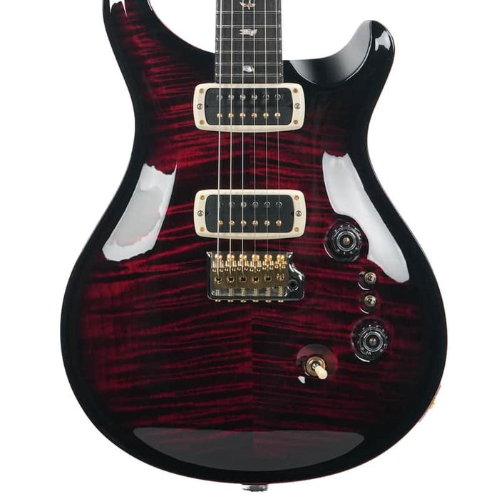 PRS Custom 24 08 Fire Red Smokeburst 10 Top Fire Red S...
