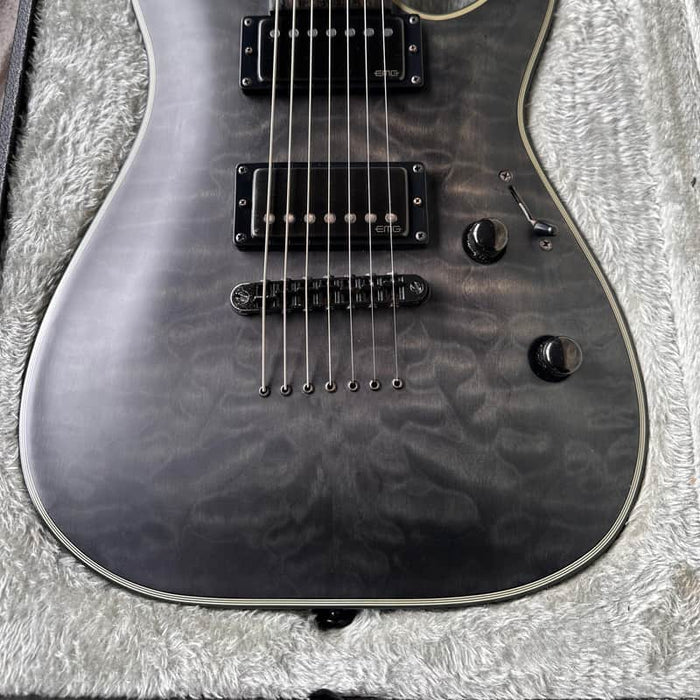 ESP LTD H7-2015 40th Anniversary See Thru Black Satin
