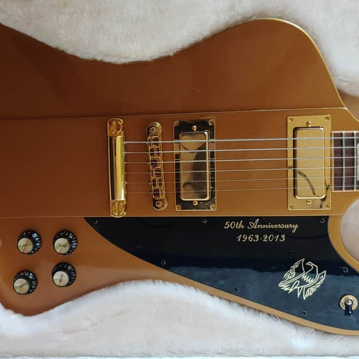 Gibson Firebird 50th Anniversary Bullion Gold Limited Edi...