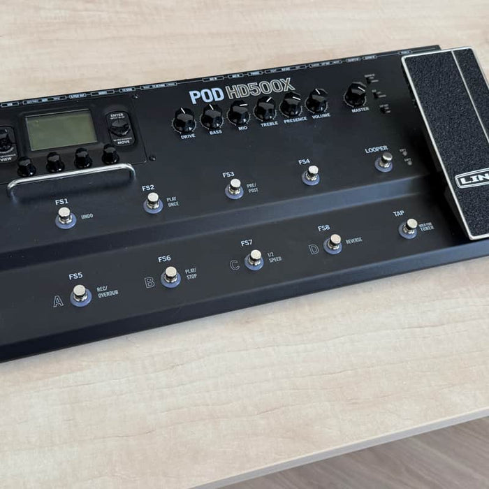 Line 6 POD HD500X Multi-Effect and Amp Modeler Black