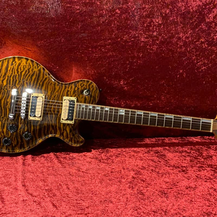 David Thomas McNaught Custom Single cut Tiger eye