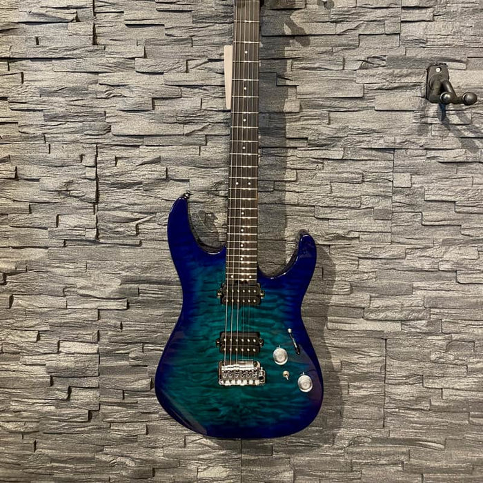 Charvel Pro-Mod Plus DK24 HH 2PT E QM Chlorine Burst