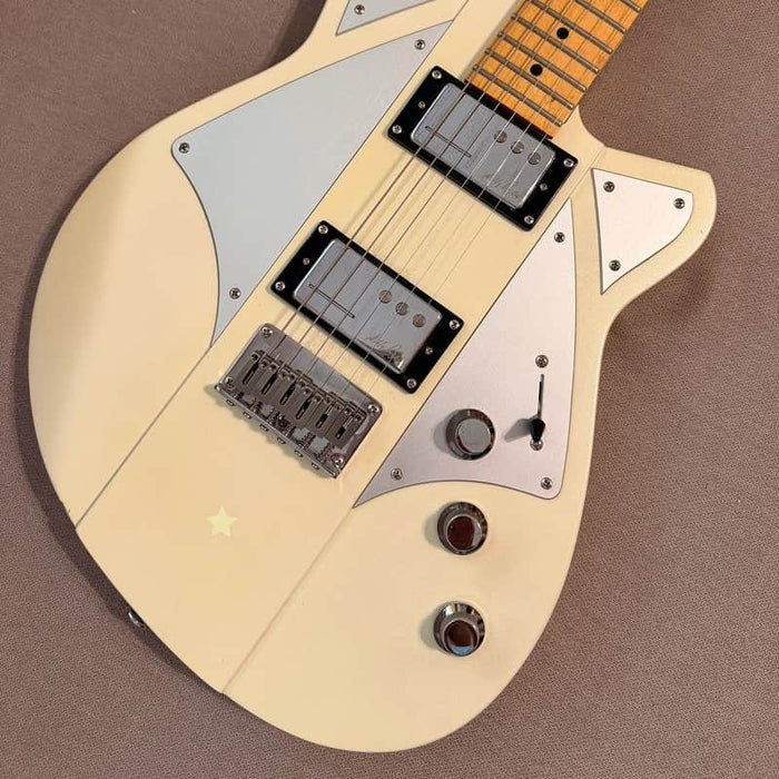 Reverend 2010s Reverend BC1 Billy Corgan Signature Satin Pearl White