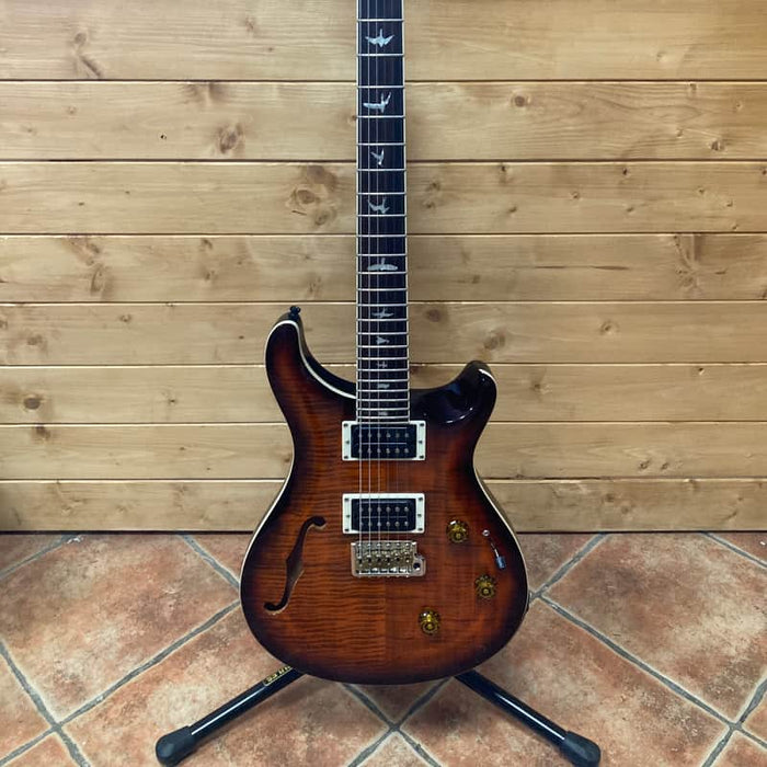 PRS Se Custom 24 semi hollow piezo Orange Tiger
