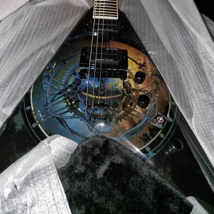 Dean 2010s Dean Dave Mustaine VMNT V Solid Body Terminated Graphic
