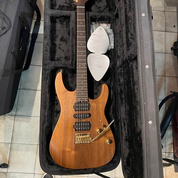 Charvel MJ Dinky DK24 HSH 2PT E MAH Natural