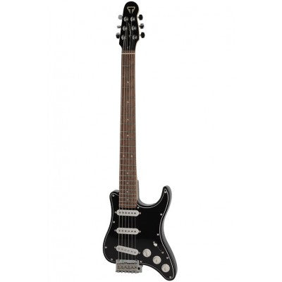 B-Stock / Guitare de voyage type Stratocaster - Black