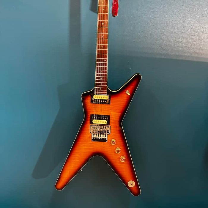 Dean ML 79 Floyd Flame Maple Top Trans Brazil Burst