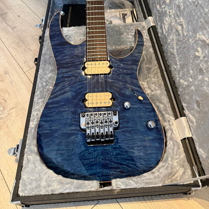 Ibanez RGJC12-BLE J-Custom Sugi Bluish-Purple Hauyne