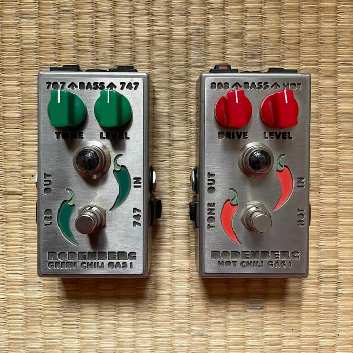 Rodenberg 2000s Rodenberg Green Chili & Red Chili Gas l Custom silver
