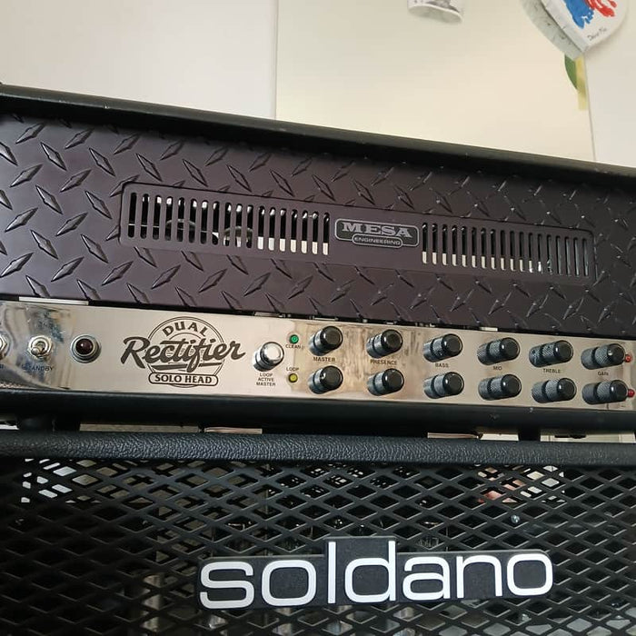 Mesa Boogie Dual Rectifier Solo Head 2-Channel 100-Watt G...