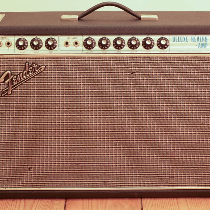 Fender Deluxe Reverb early Silverface, ''Blackface...