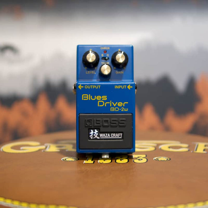 Boss BD-2W Blues Driver Waza Craft Blue
