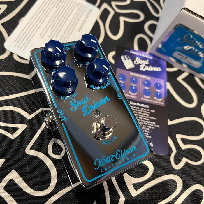 Xotic 2010s Xotic Soul Driven Overdrive Chrome
