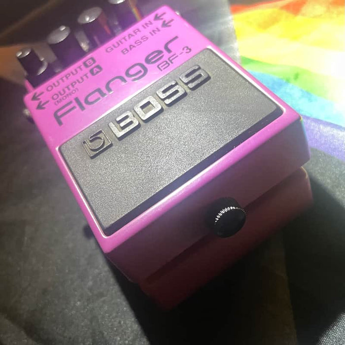 Boss BF-3 Flanger Purple