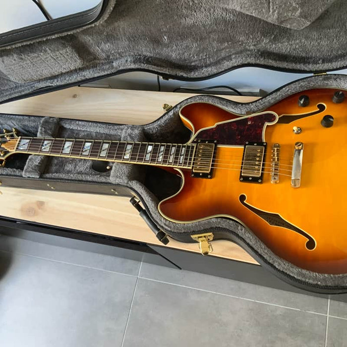 D'Angelico Excel DC XT Iced Tea Burst