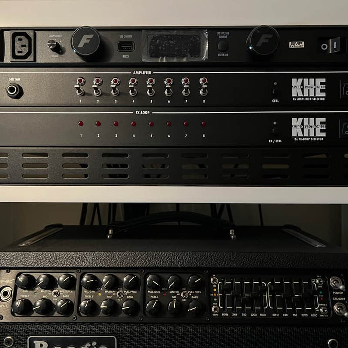 KHE Audio ASX8 + AFX8 Professional Amp & FX Switching...