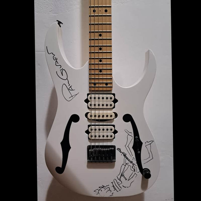 Ibanez PGM301-WH Paul Gilbert Signature White