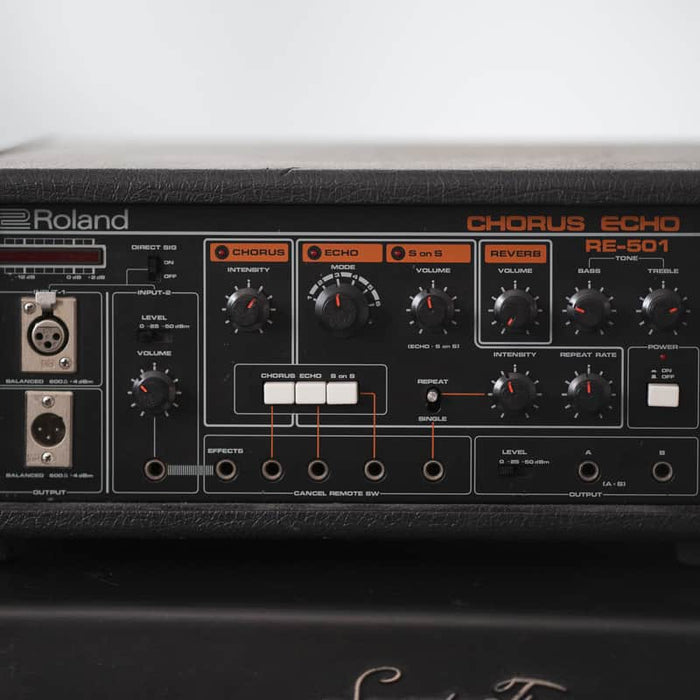 Roland 1980s Roland RE-501 Chorus Echo Black