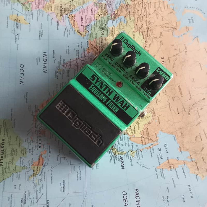 DigiTech 2010s DigiTech X-Series Synth Wah Envelope Filter Green