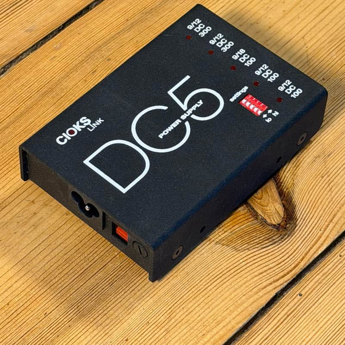 CIOKS 2010s CIOKS DC5 Link 100/300mA 5-Outlet 9-18v Power Supply Black
