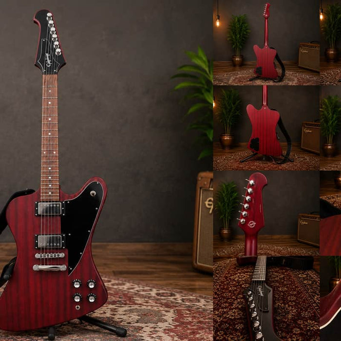 Epiphone Firebird Worn Cherry