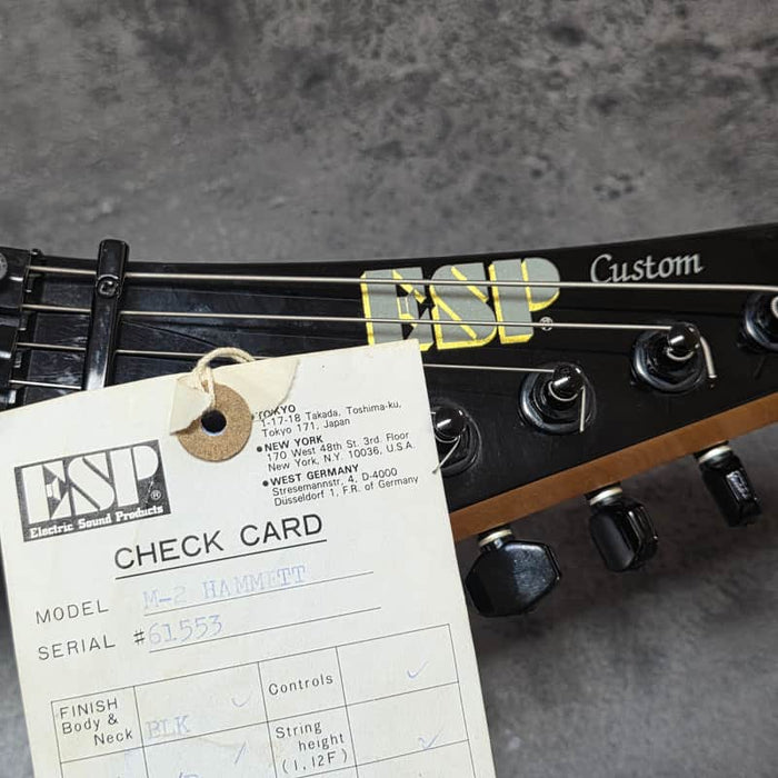 ESP M-2 HAMMETT Black
