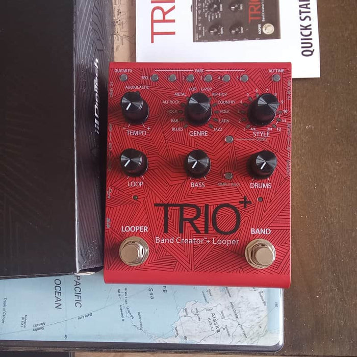 DigiTech 2010s DigiTech TRIO Plus Band Creator + Looper Black