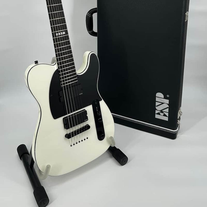 ESP E-II T-B7 Baritone Snow White