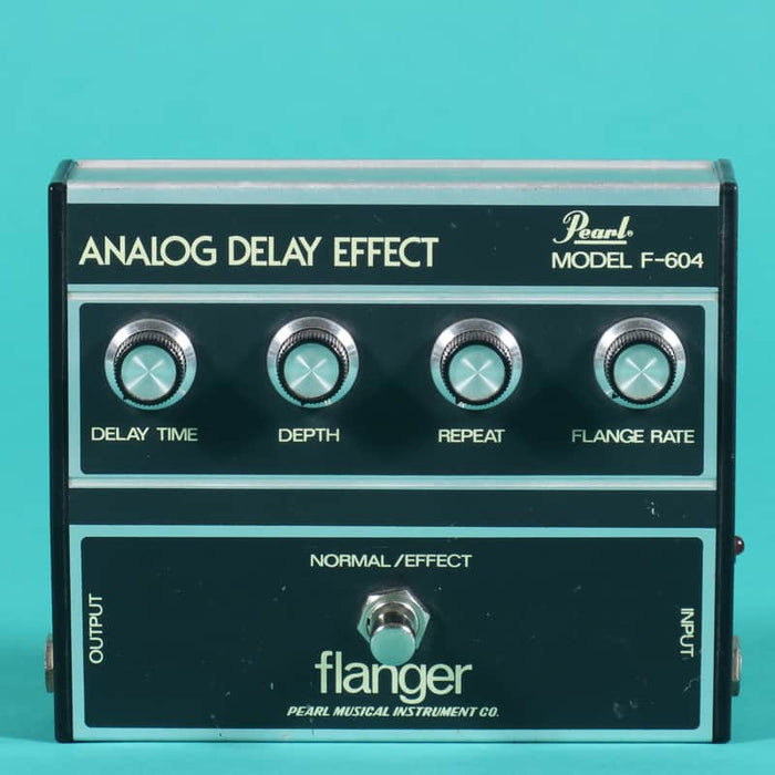 Pearl 1970s Pearl Model F-604 Flanger Black