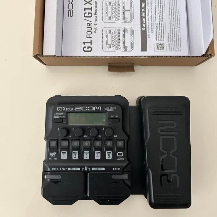 Zoom G1X Four Black