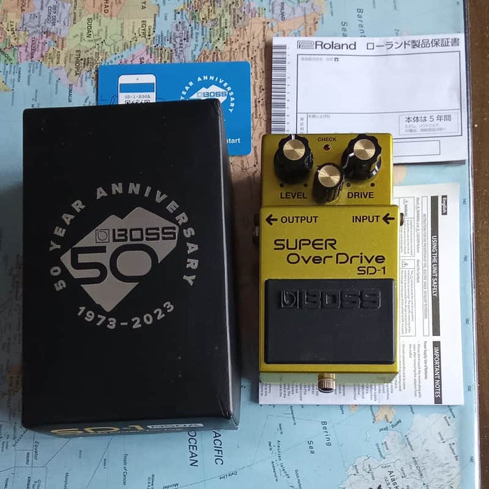 Boss Limited Edition 50th Anniversary SD-1 Super Overdriv...