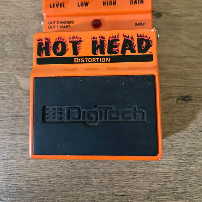DigiTech 2010s DigiTech Hot Head Distortion Red